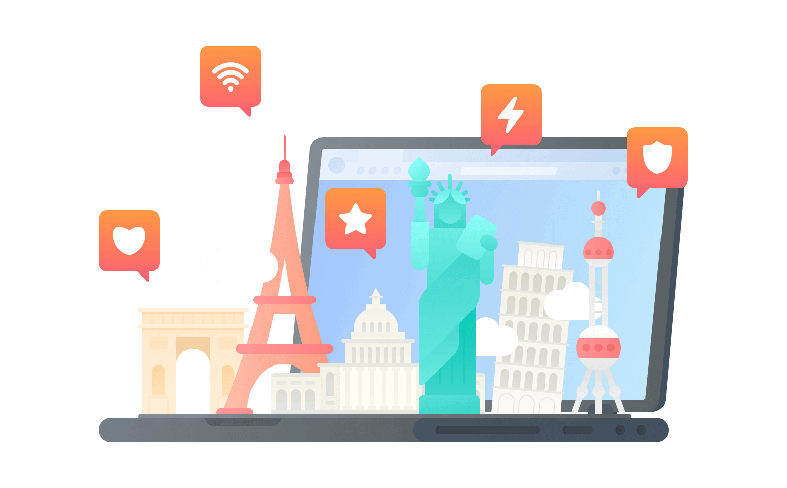 在西撒哈拉连接到中国的软件 - 翻回VPN